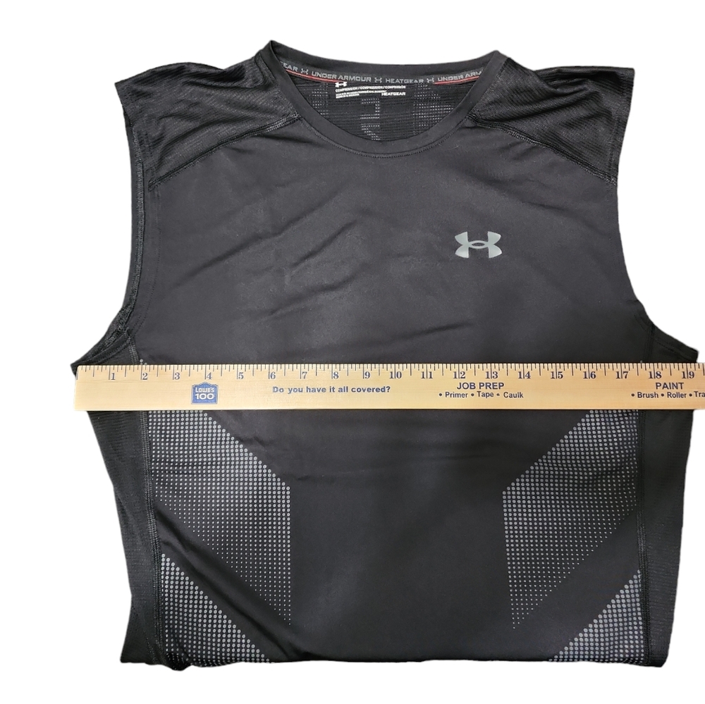 Under Armor heatgear compression men's XL sleeveless tank - Picture 6 of 7